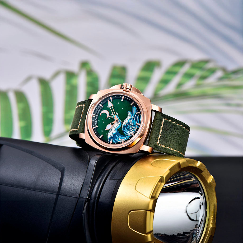 Pagani Design Wave Gold Green