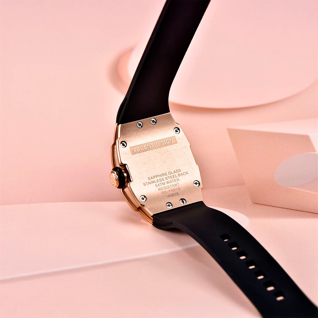 Relógio Feminino Pagani Design Marigold Black Gold