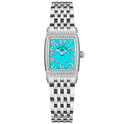 Relógio Feminino Pagani Design Sunflower Silver Blue